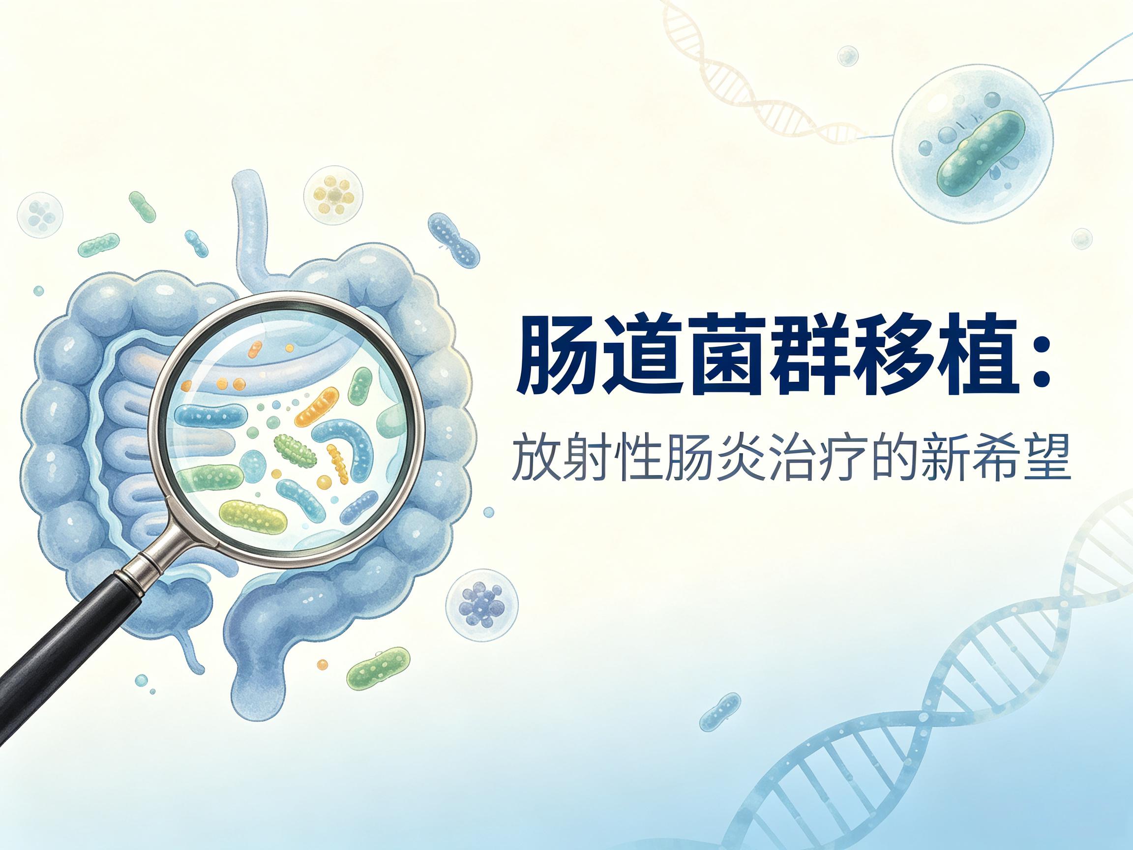 江门市|第3期 肠道菌群移植：放射性肠炎治疗的新希望